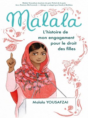cover image of Malala--L'histoire de mon engagement pour le droit des filles